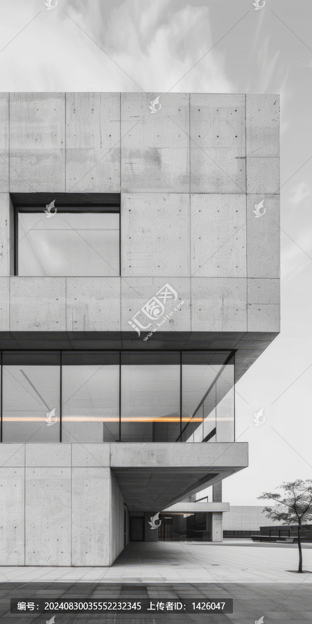 布魯塔利主義建筑風(fēng)格混凝土建筑外觀
