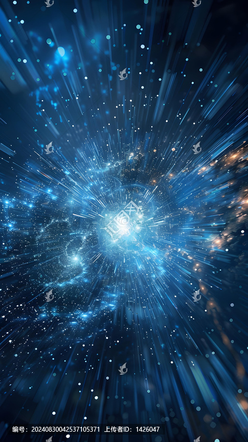 浩瀚的宇宙空間