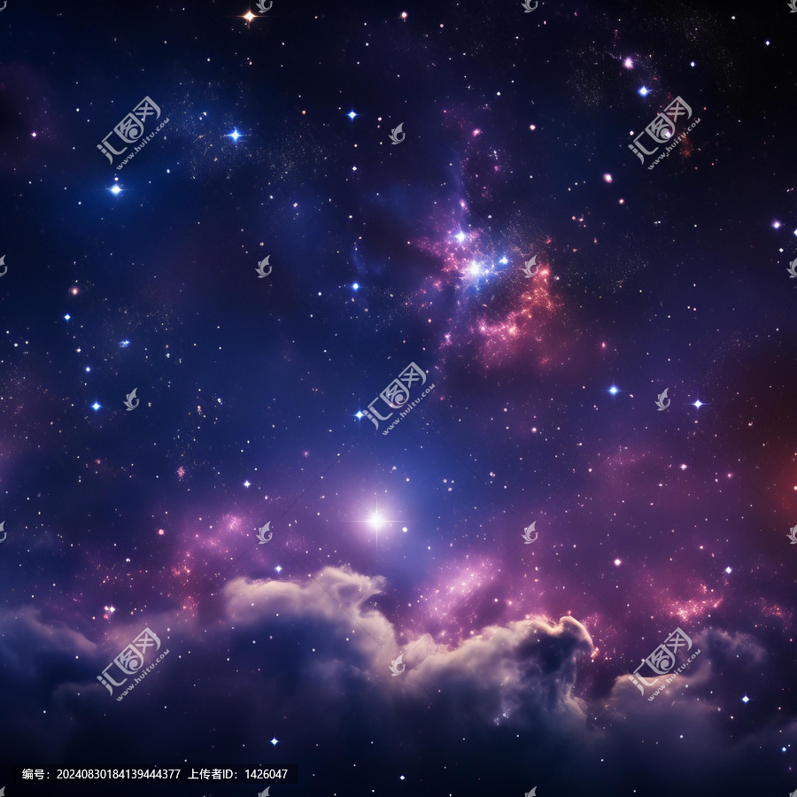 壯麗的銀河星云