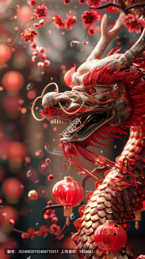 金鱗紅龍迎新年
