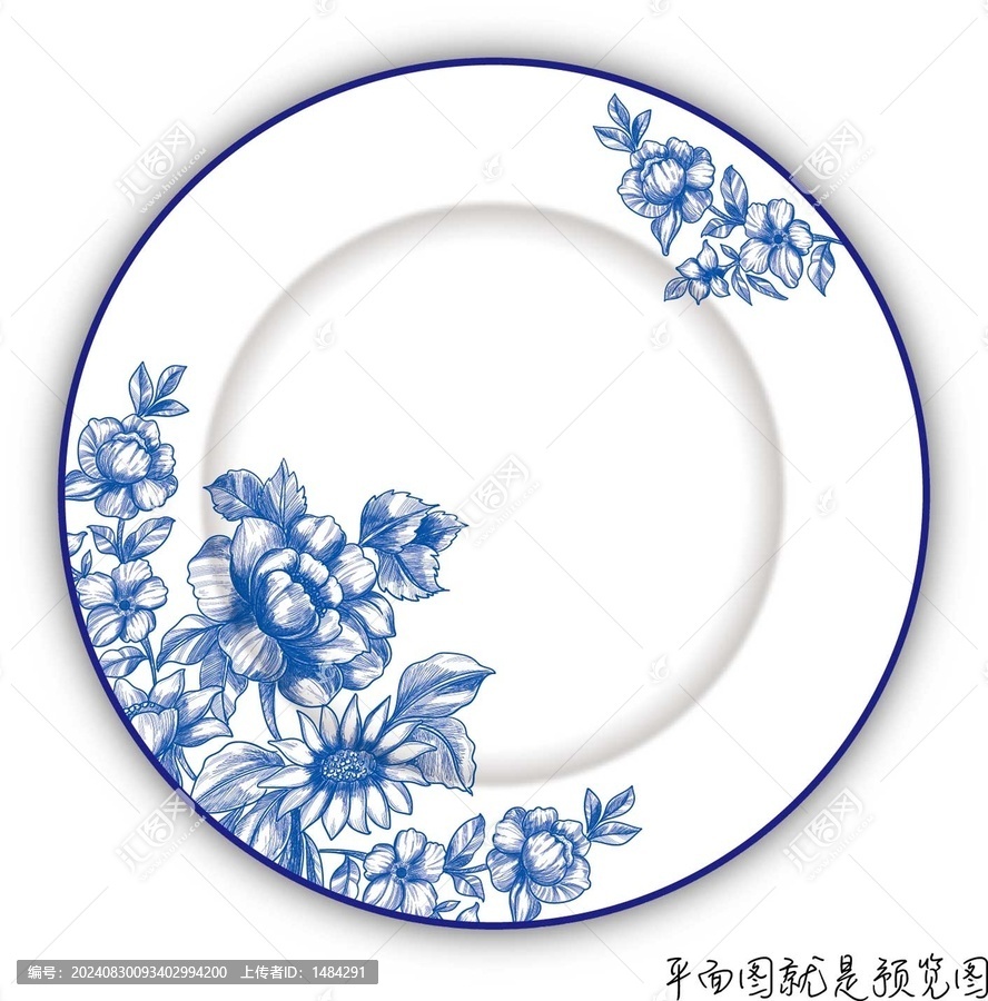 餐具花面