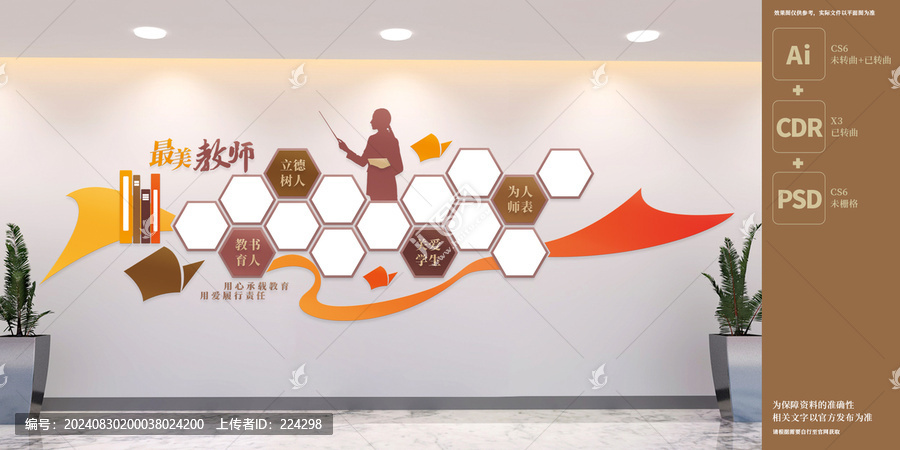 學(xué)校老師風(fēng)采照片墻