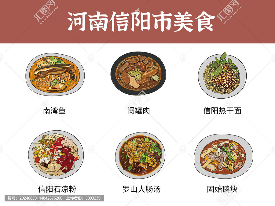 河南信陽市美食圖鑒