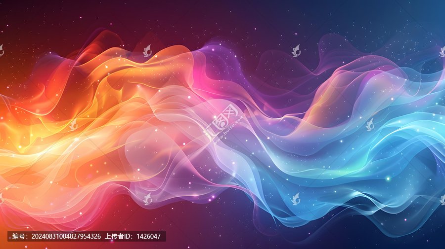 七彩火焰的AI圖片