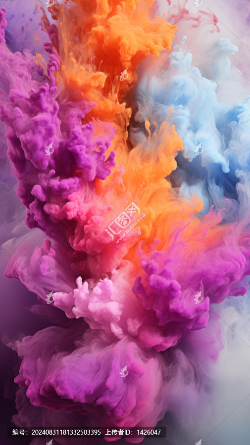 七彩煙霧爆炸