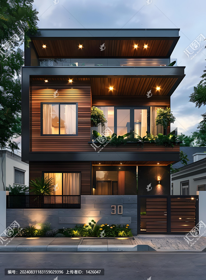 現(xiàn)代風格的住宅