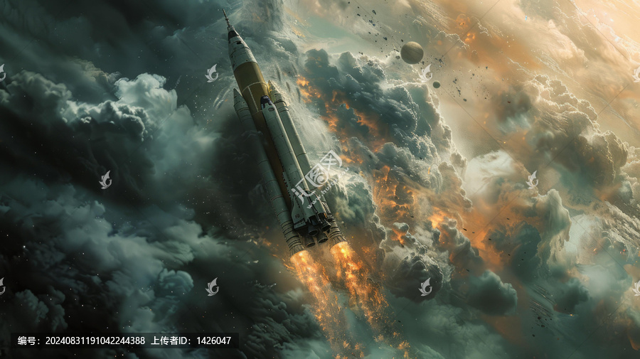 一枚火箭飛船從一顆行星上發(fā)射升空