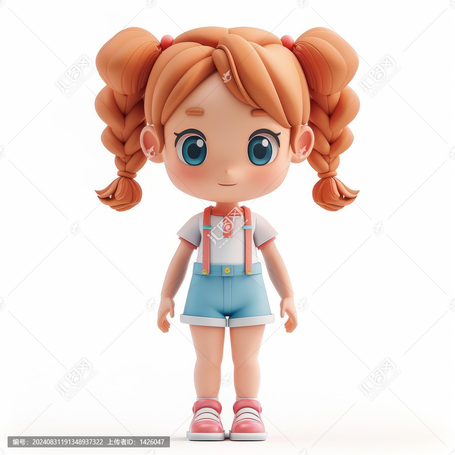 可愛的小女孩