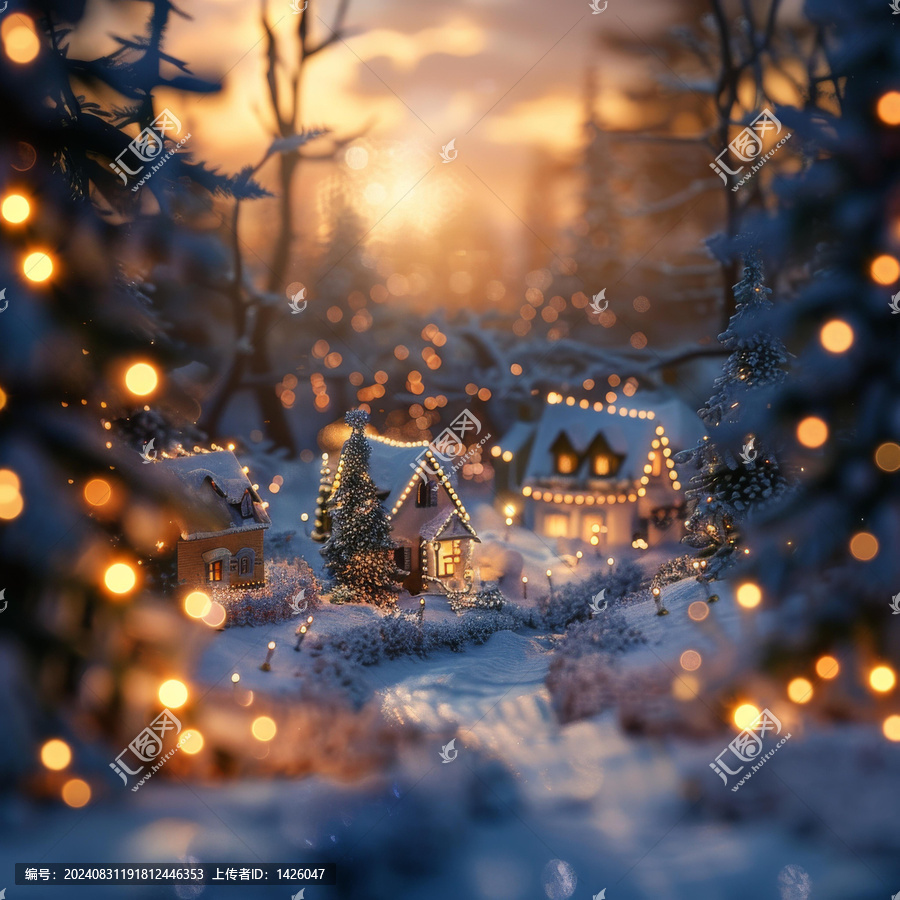 雪夜小屋的圣誕節(jié)