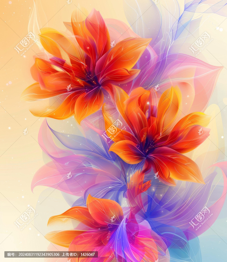 花朵的AI圖片