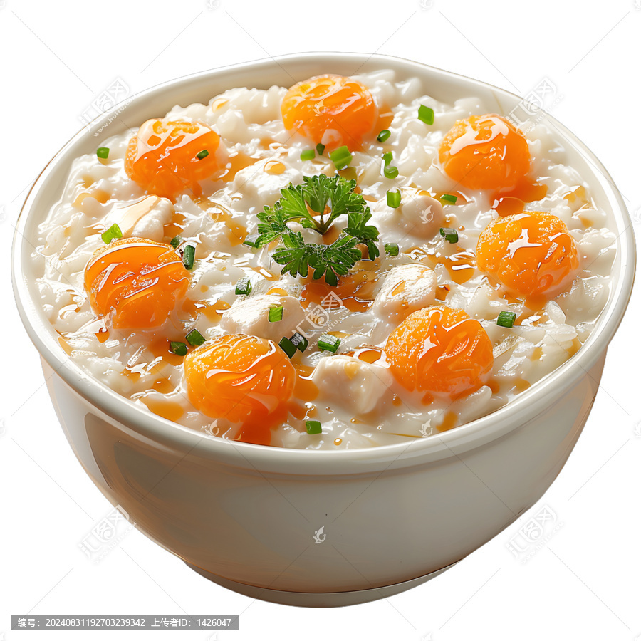 [免摳素材]美味雞肉雞蛋粥
