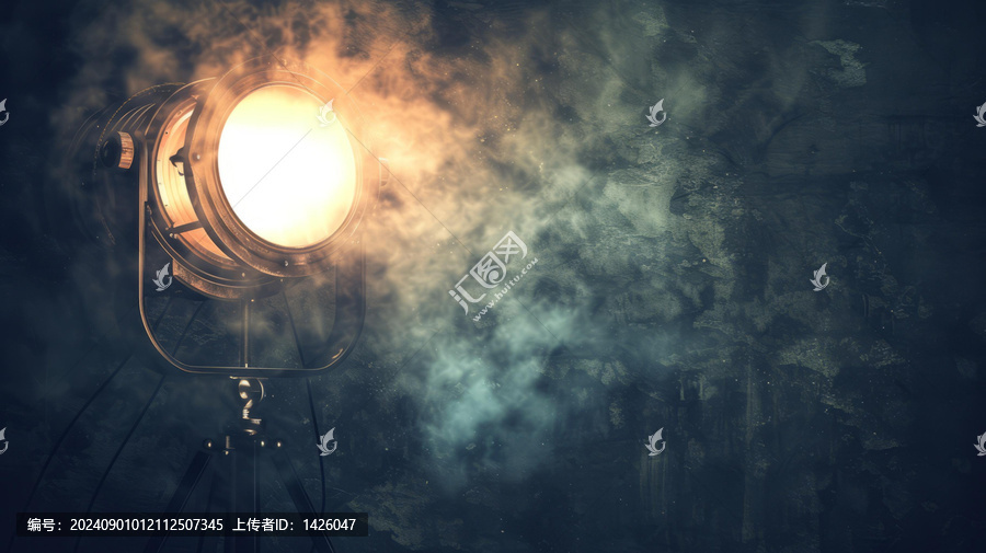 燈光照亮舞臺