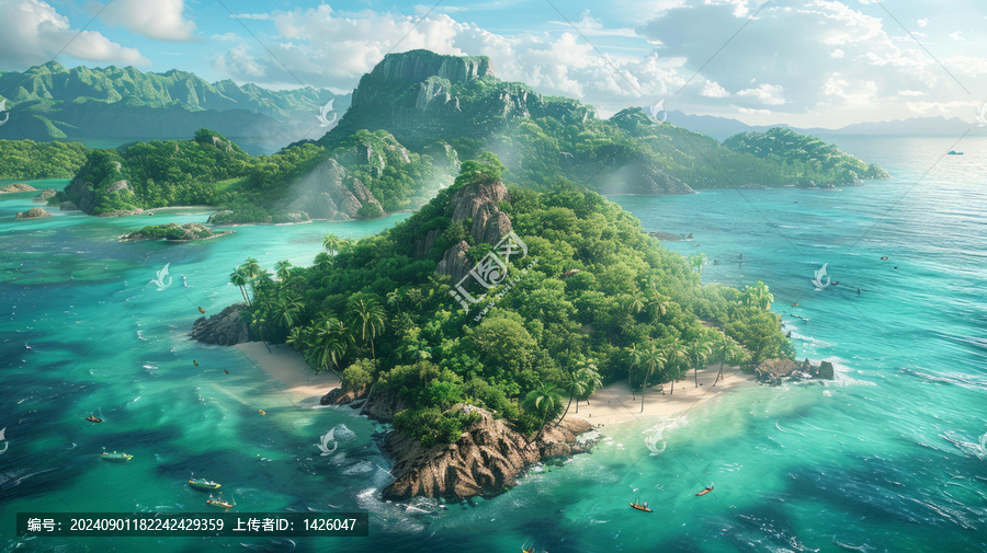 等待你的熱帶島嶼天堂