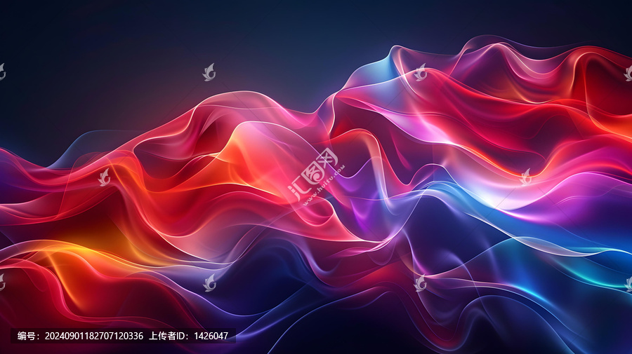 五彩斑斕的抽象背景