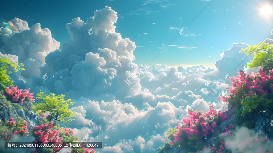 天空之境的AI圖片