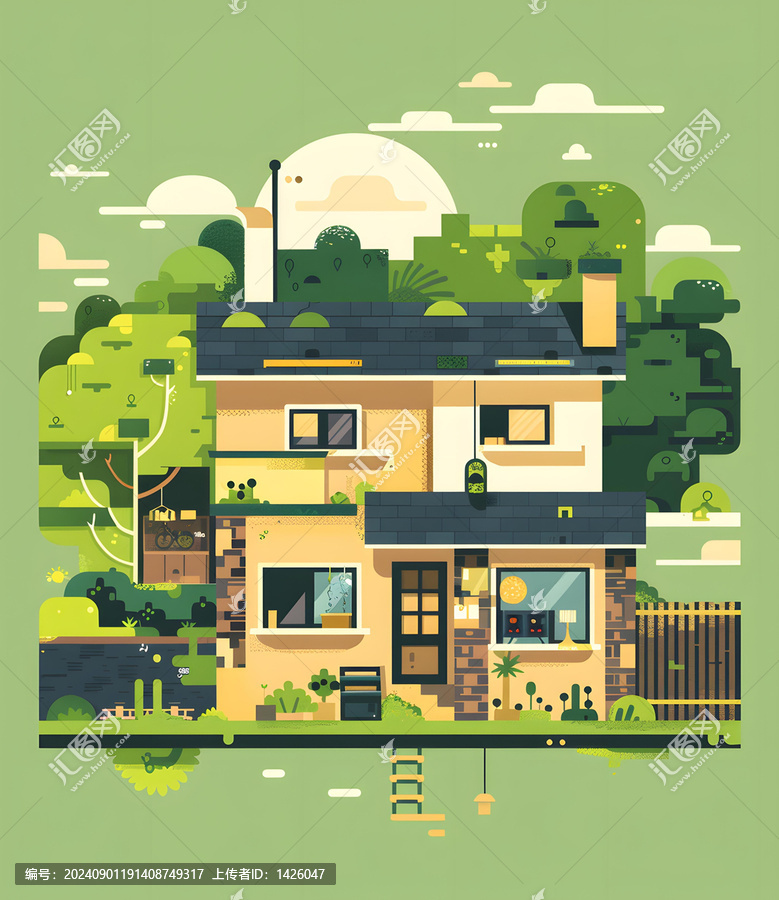 簡約風格房屋