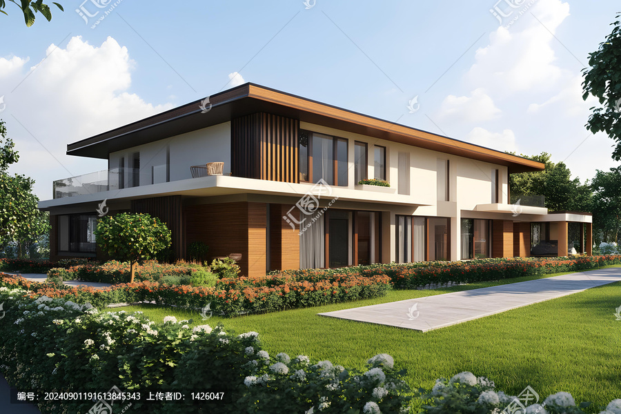 現(xiàn)代建筑風(fēng)格的房屋設(shè)計