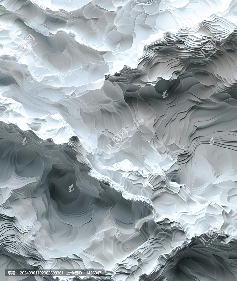 3D地表浮雕圖