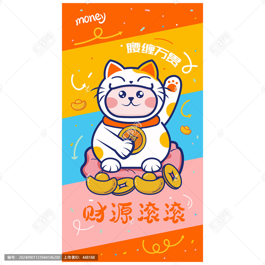 招財貓手機殼