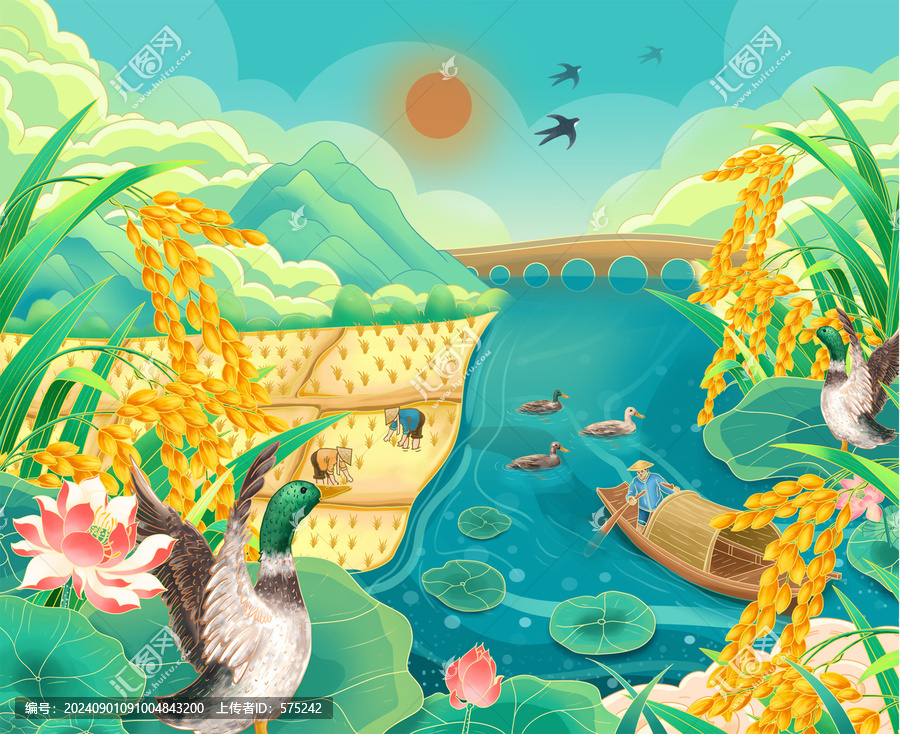 鴨田大米插畫