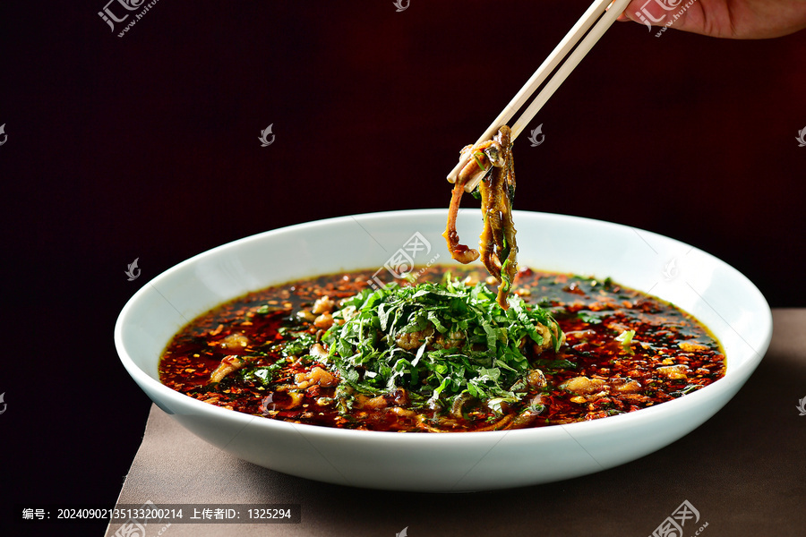 藿香鱔絲
