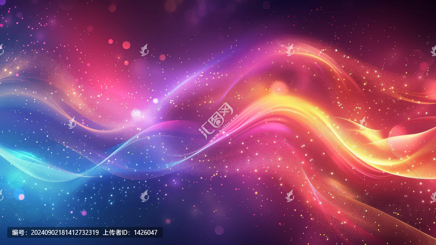 炫彩星云的AI圖片