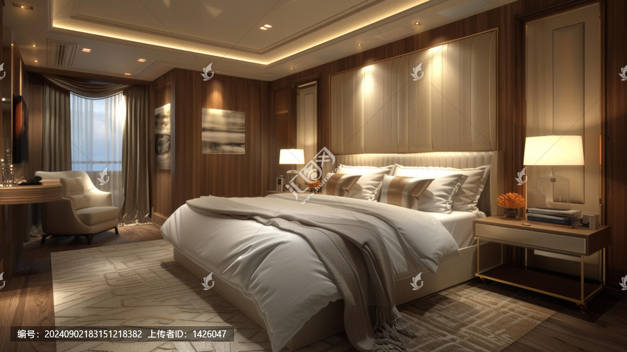 豪華酒店臥室設(shè)計(jì)