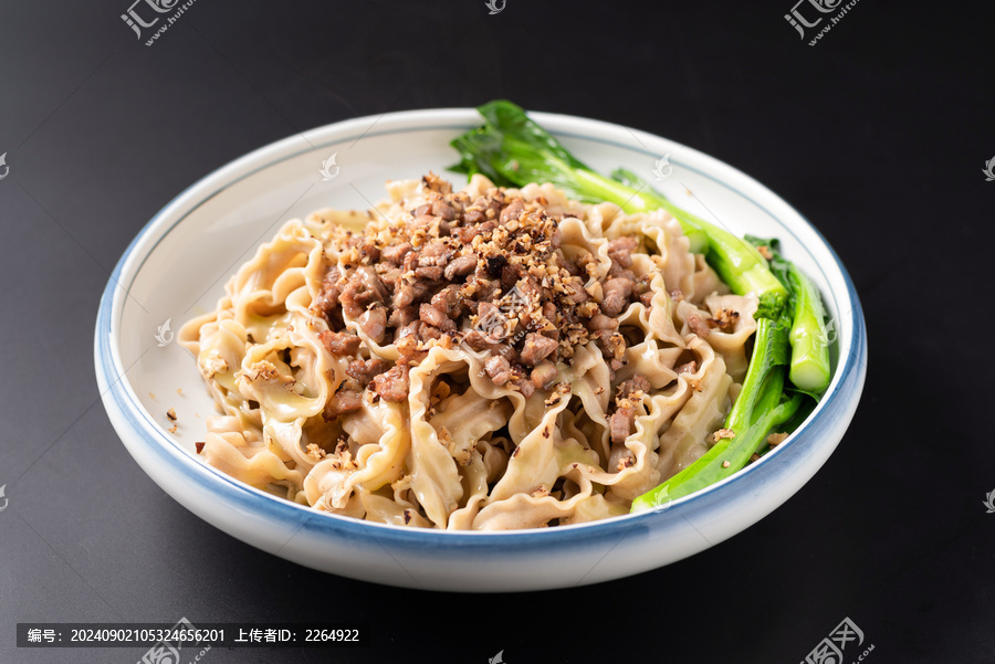 黑松露肉松燴蕎麥面