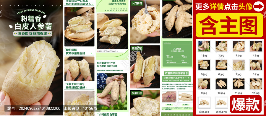 人參薯詳情