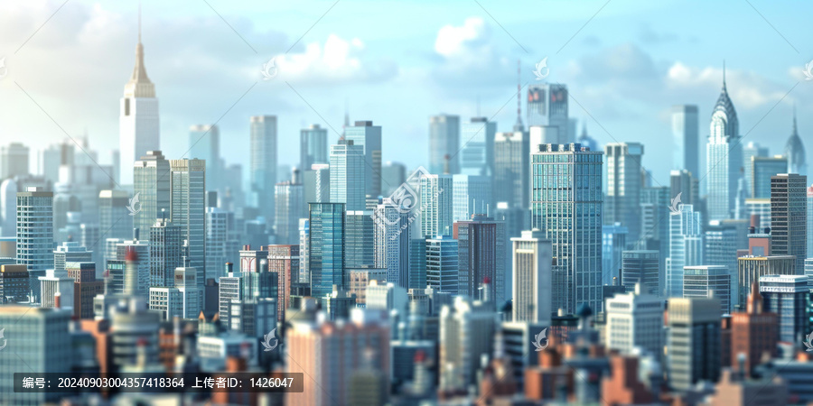 微縮城市景觀
