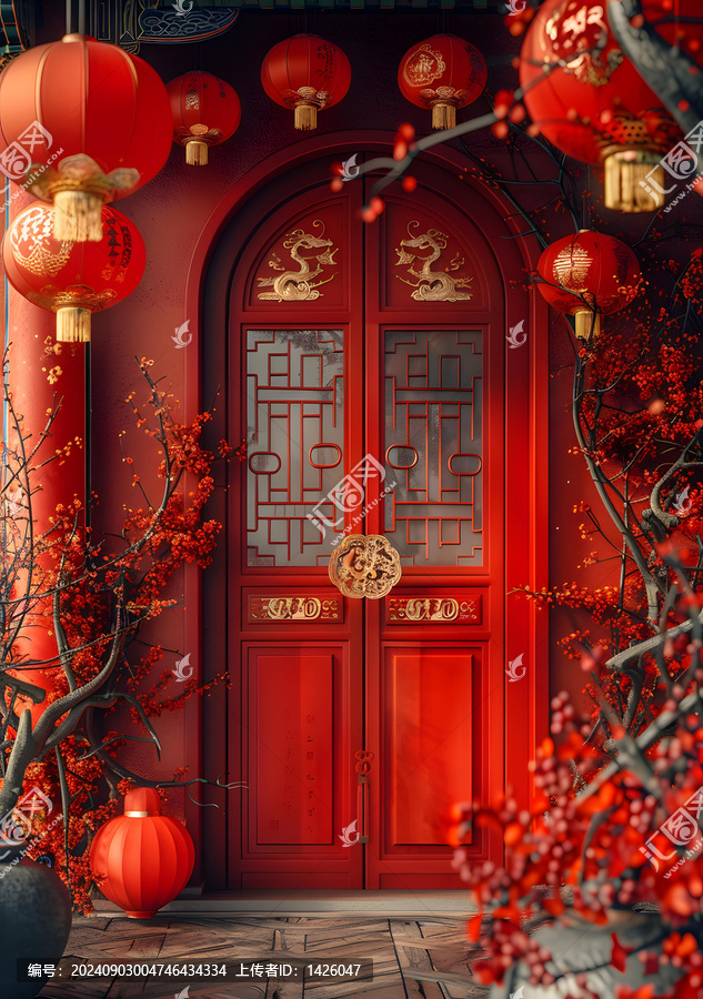 大紅燈籠高高掛