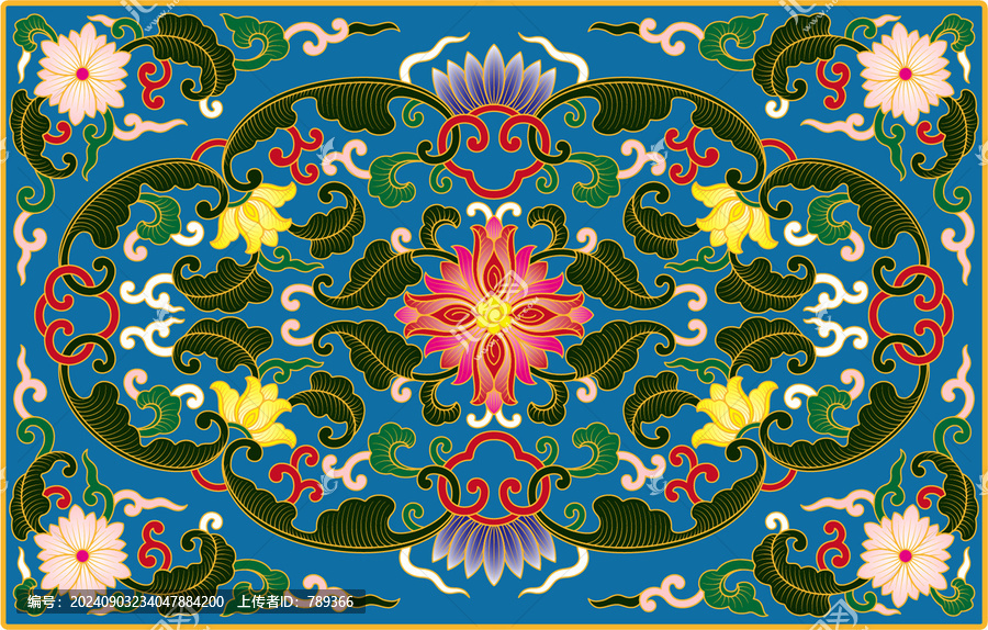 傳統(tǒng)花紋禮盒包裝