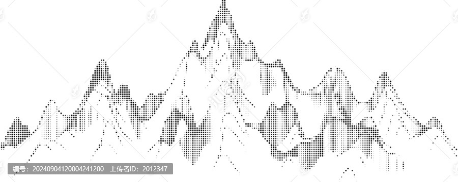 圓點(diǎn)鏤空山