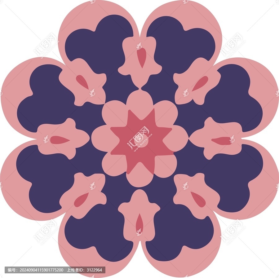 傳統(tǒng)圖案免扣元素