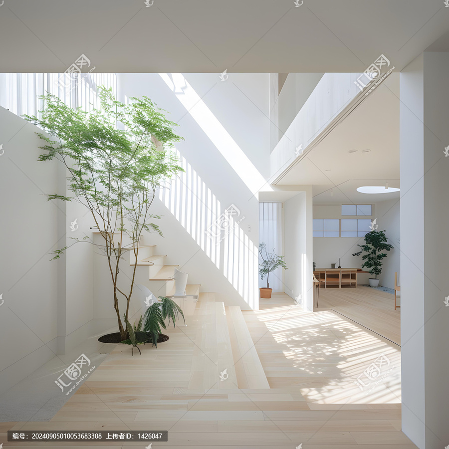 現(xiàn)代簡(jiǎn)約風(fēng)格住宅室內(nèi)設(shè)計(jì),大窗戶(hù)和陽(yáng)光