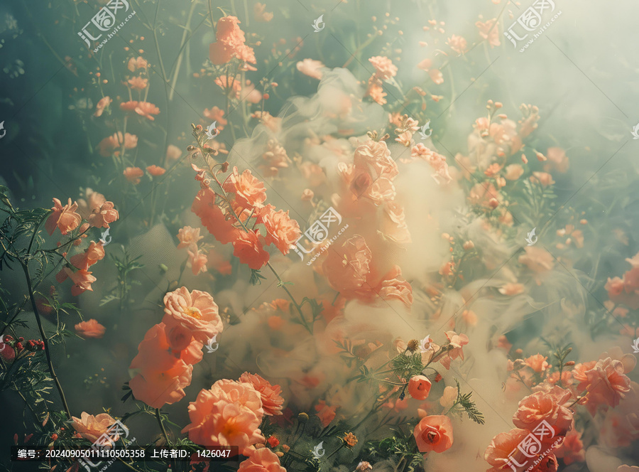 如夢似幻的花朵