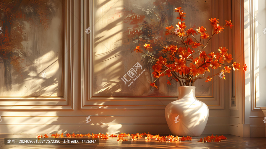 花瓶里的花