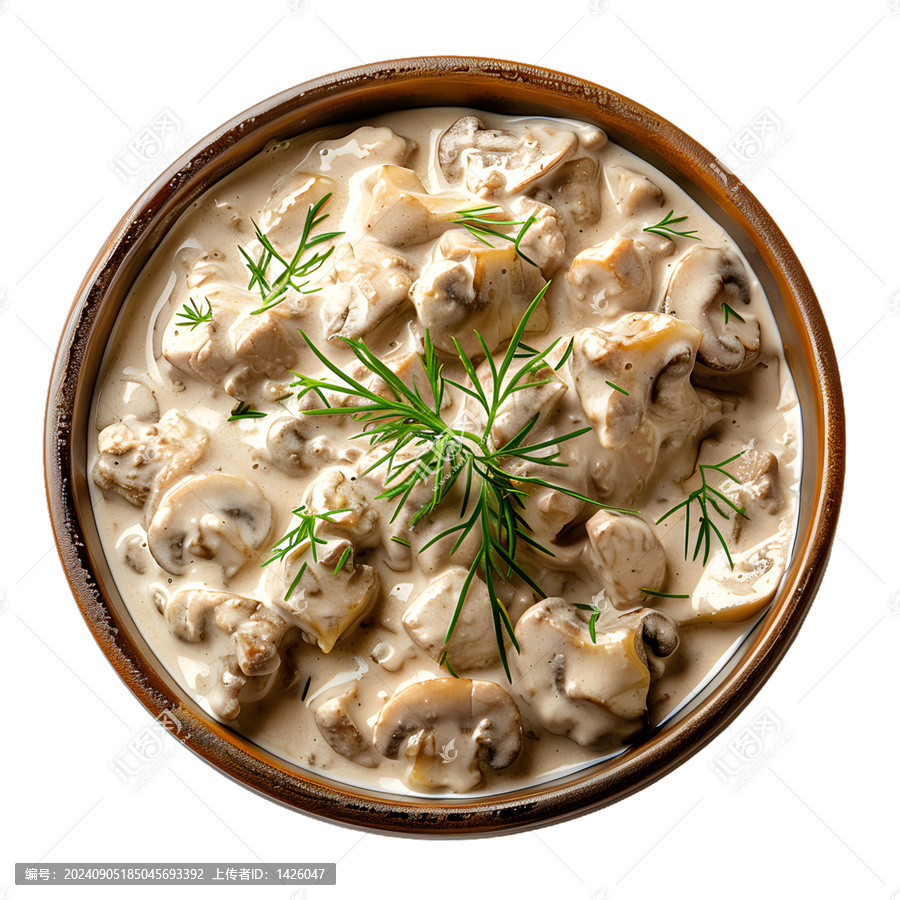 [免摳素材]奶油蘑菇牛肉