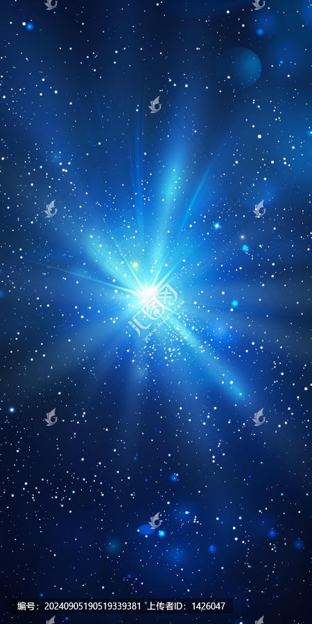 深邃浩瀚的宇宙星云