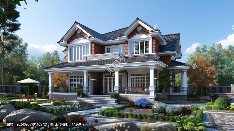 現(xiàn)代房屋外景設(shè)計與美麗景觀