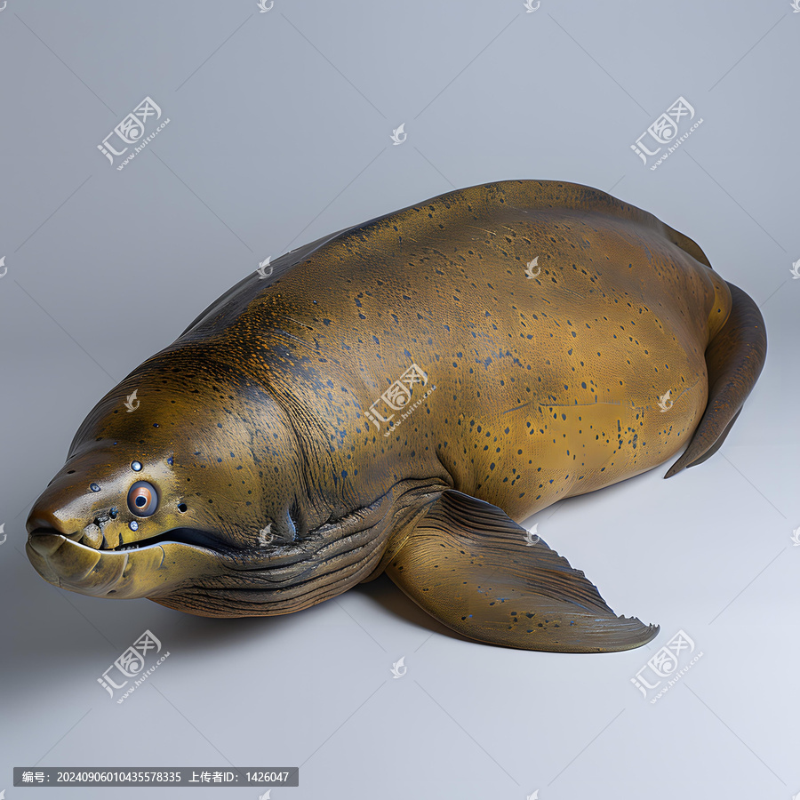 3D建模繪制的擬態(tài)魚插圖