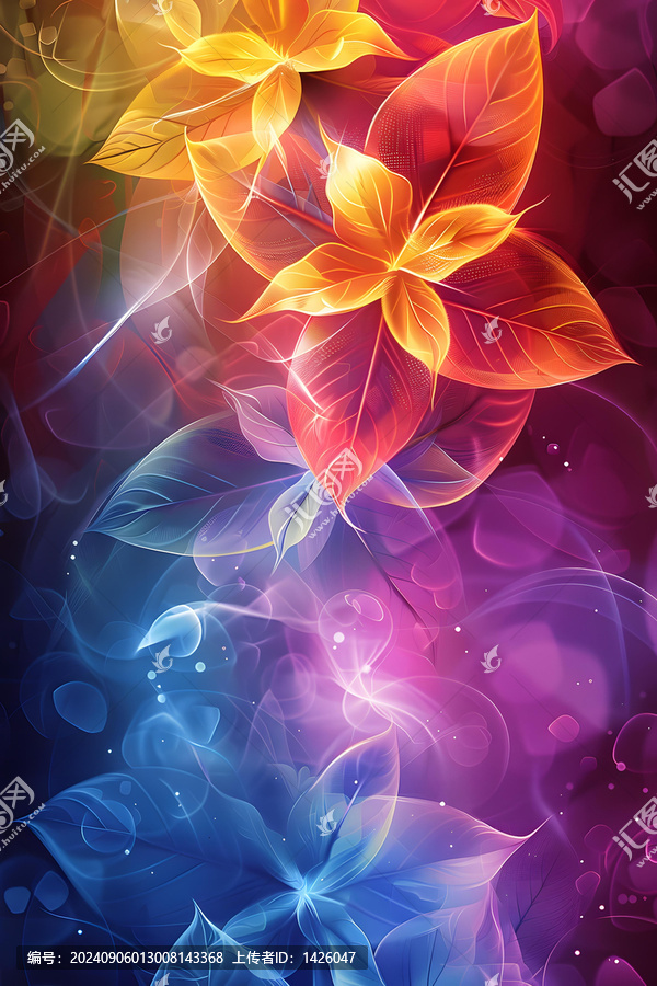 花朵的AI圖片