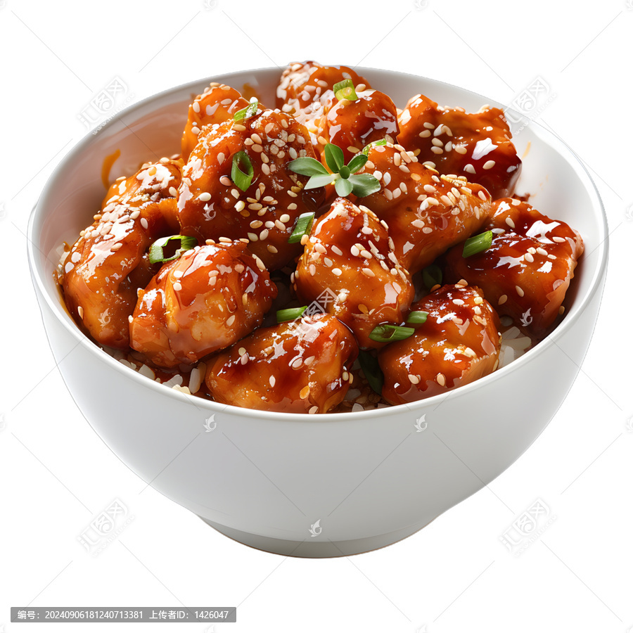 [免摳素材]香噴噴的照燒雞肉飯