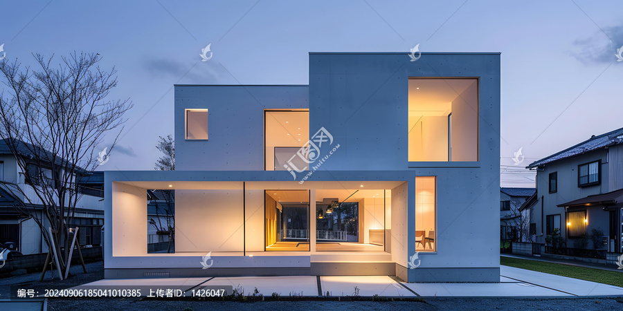 現(xiàn)代簡(jiǎn)約混凝土住宅