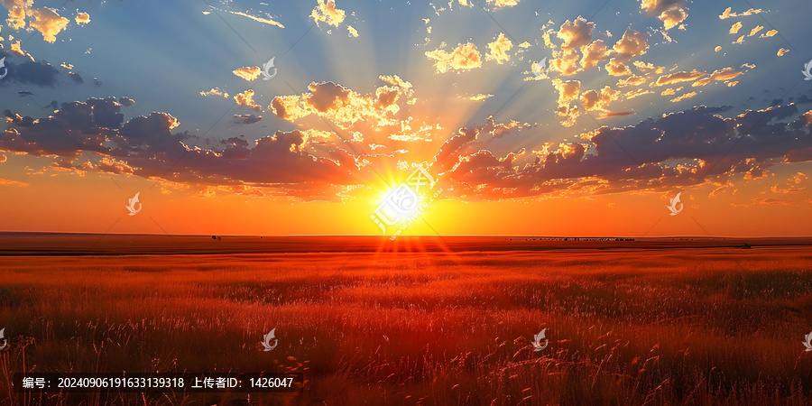 夕陽下的鄉(xiāng)間小路