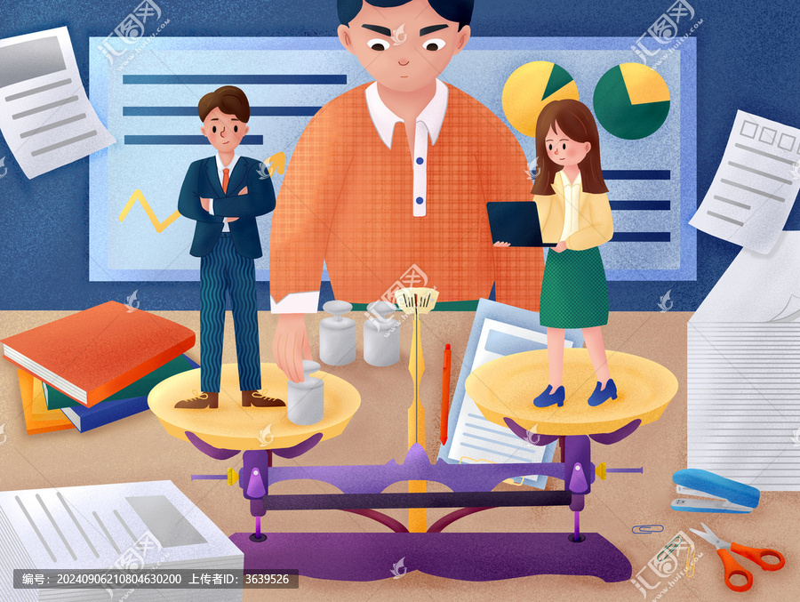 在職場上被對比衡量的職場人