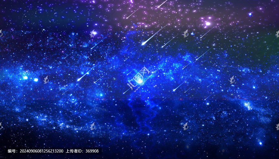 璀璨星空背景圖