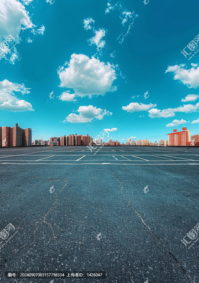 空曠停車(chē)場(chǎng)