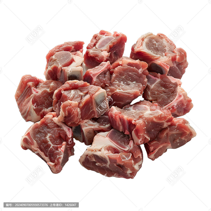 [免摳素材]新鮮生羊肉塊