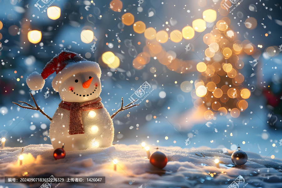 圣誕節(jié)雪人